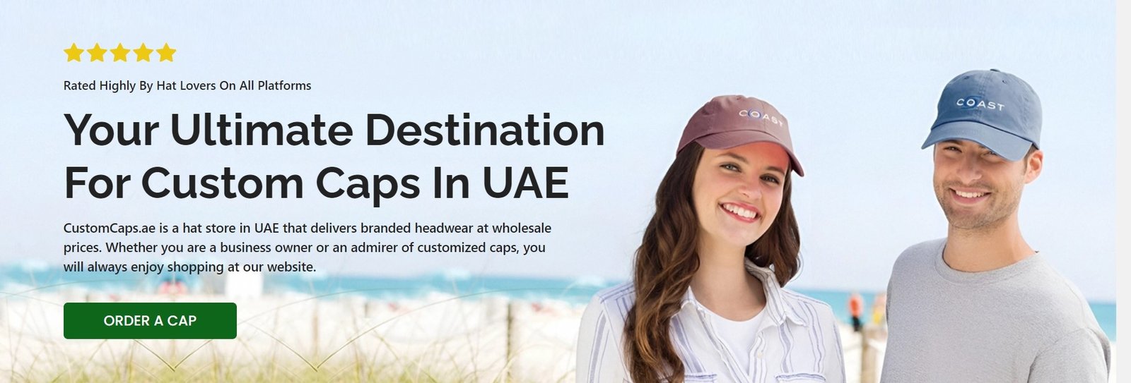 Custom Caps UAE's cover photo