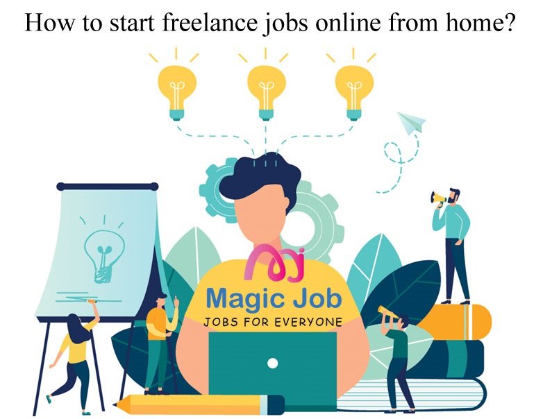 Freelance Jobs Online from Home, earning in freelancing